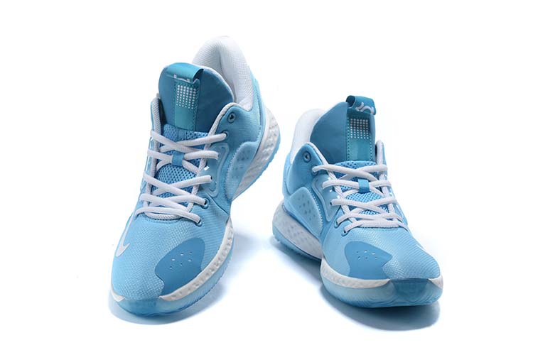 2020 Nike KD Trey IV Light Blue White Shoes